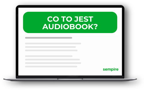 Co to jest audiobook?