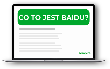 Co to jest Baidu?