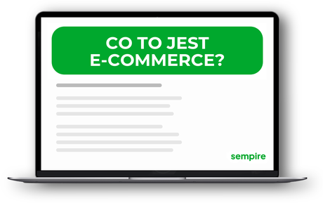 Co to jest e-commerce?