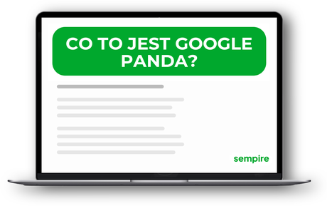 Co to jest Google Panda?