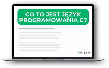 Co to jest język programowania C?