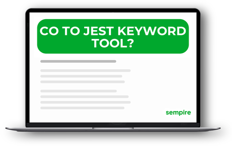 Co to jest keyword tool?