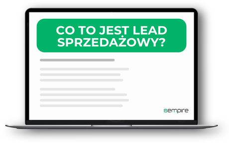 Co to jest lead sprzedażowy?