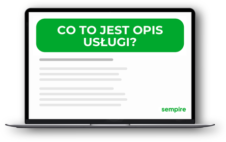 Co to jest opis usługi?