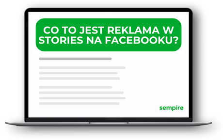 Co to jest reklama w Stories na Facebooku?