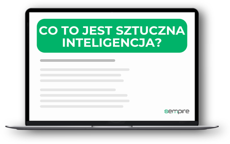 Co to jest sztuczna inteligencja?