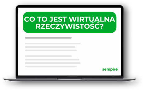 Co to jest wirtualna rzeczywistość?